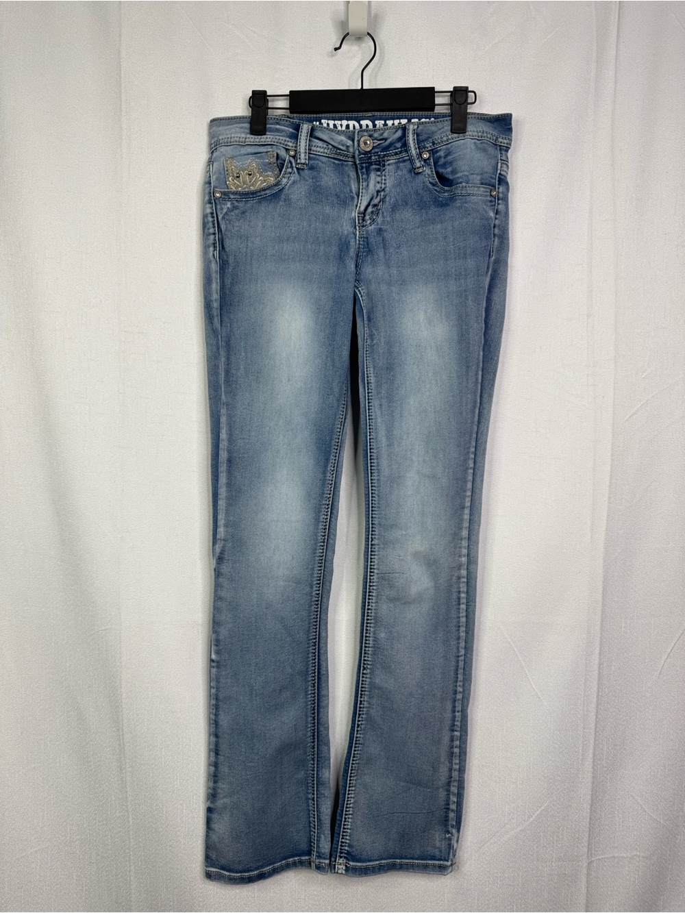 597. Hydraulic Women's Light Blue Bootcut Y2K Jeans Size 7/8